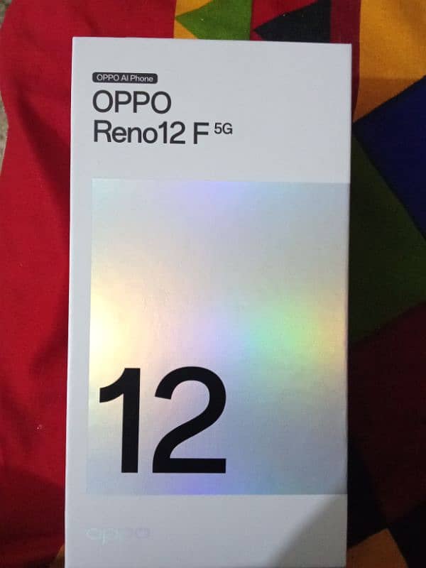 Oppo Reno 12f Brand new mobile 4