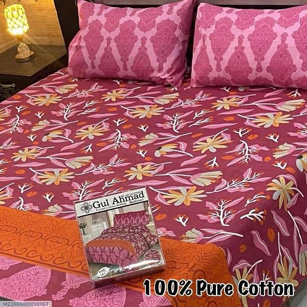 bedsheets double bed cotton every colour available 11