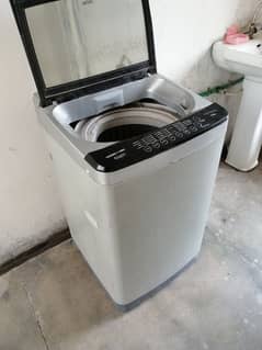 haier fully automatic washing machine