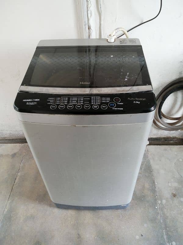 haier fully automatic washing machine 2