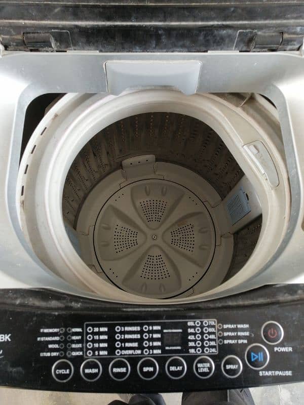 haier fully automatic washing machine 4