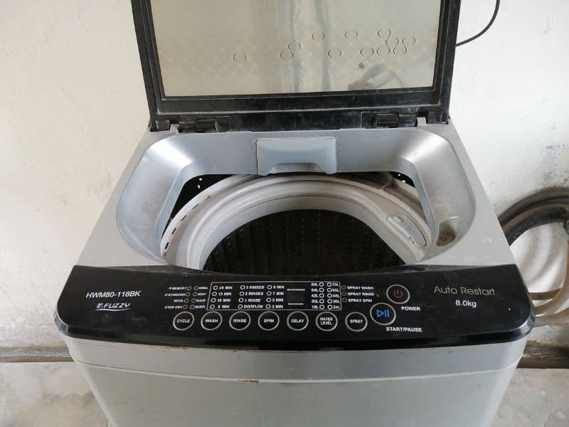 haier fully automatic washing machine 5