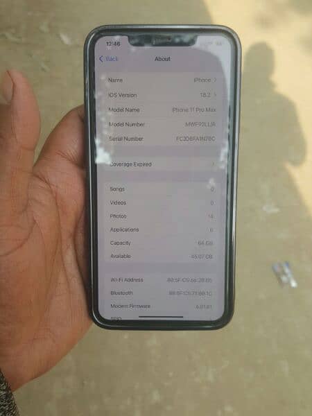 iphone 11 pro max waterpack 64gb 6