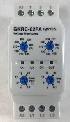 Entes GKRC-02F Voltage Monitoring Relay SPDT-CO 8A