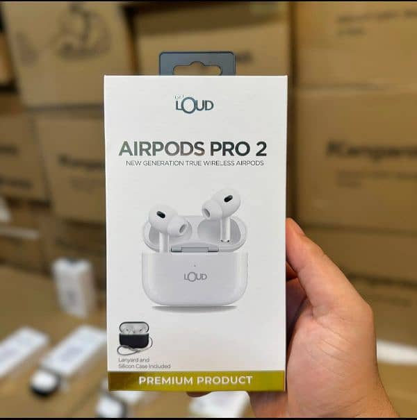 Go Loud Pro 2 Airpods Premium Quality 100% 4