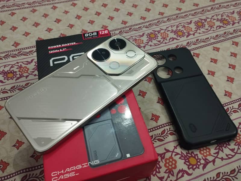 ITEL P65 8GB(4+4) RAM 128GB with Powerbank 0