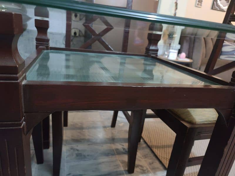 wooden dining table 1