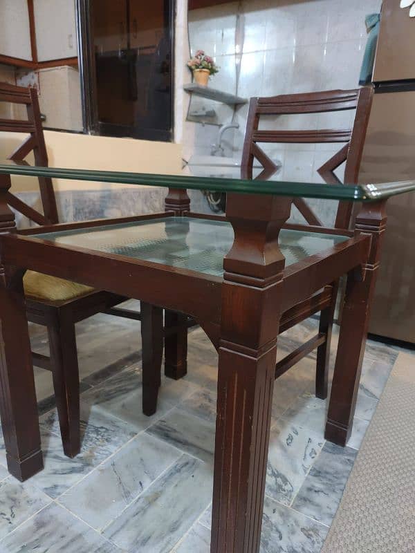 wooden dining table 2