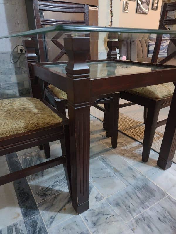 wooden dining table 5