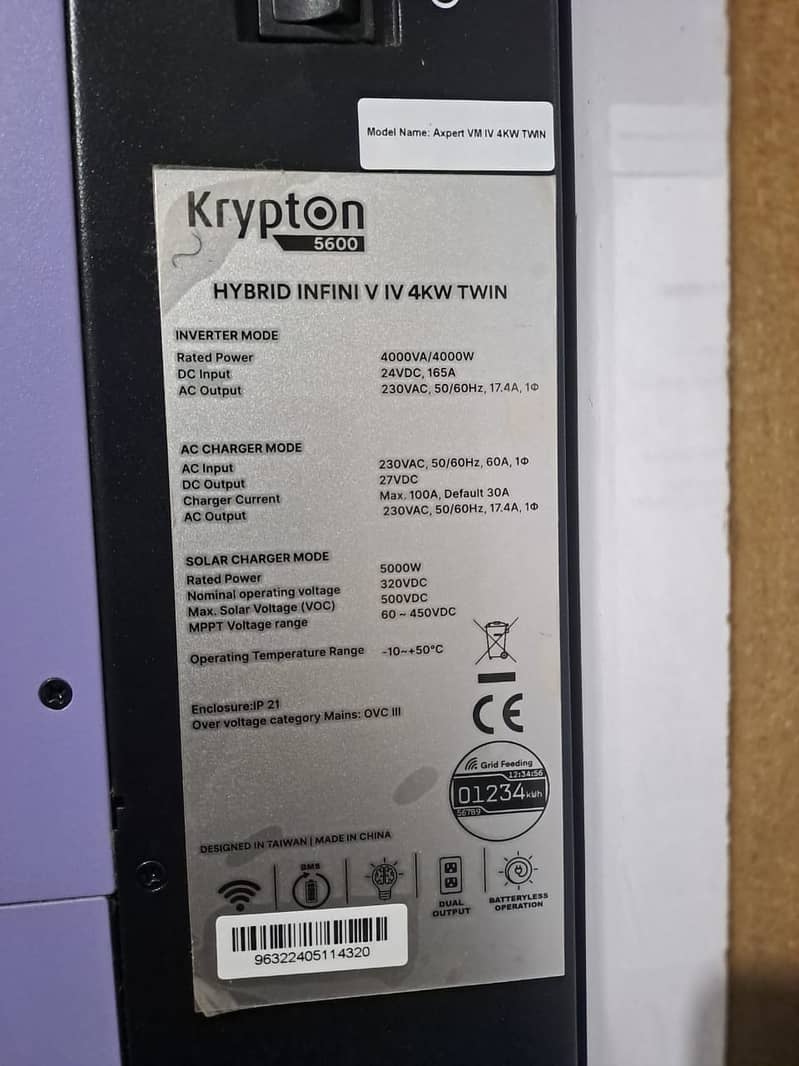 Knox 6 KW pv 8000 2