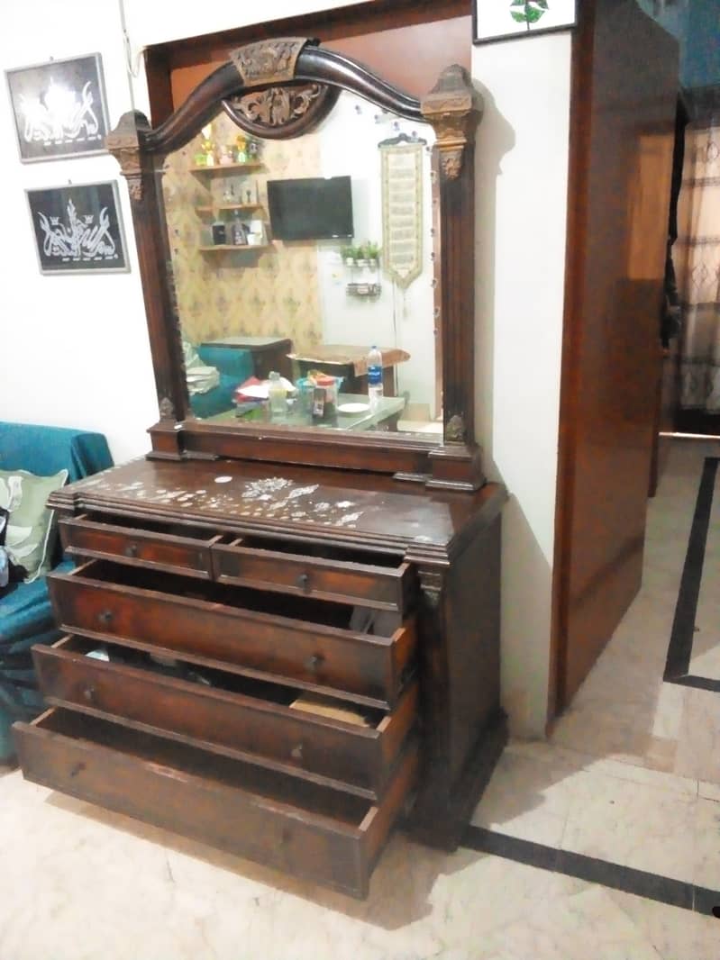 Dressing table pure wooden shisham 0