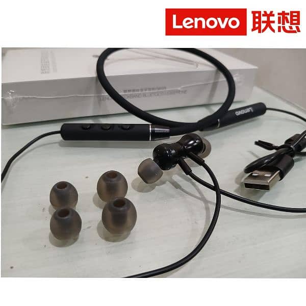 Lenovo QE03 Model Neckband  100% Orignal 7