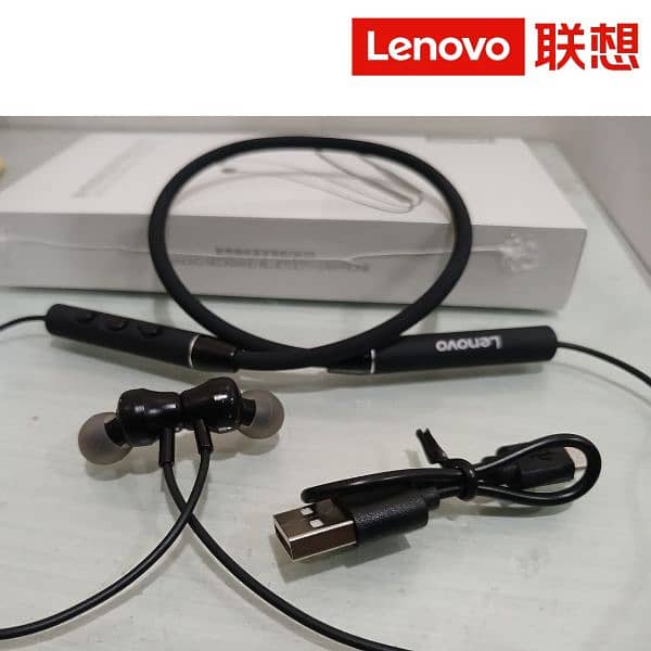 Lenovo QE03 Model Neckband  100% Orignal 8