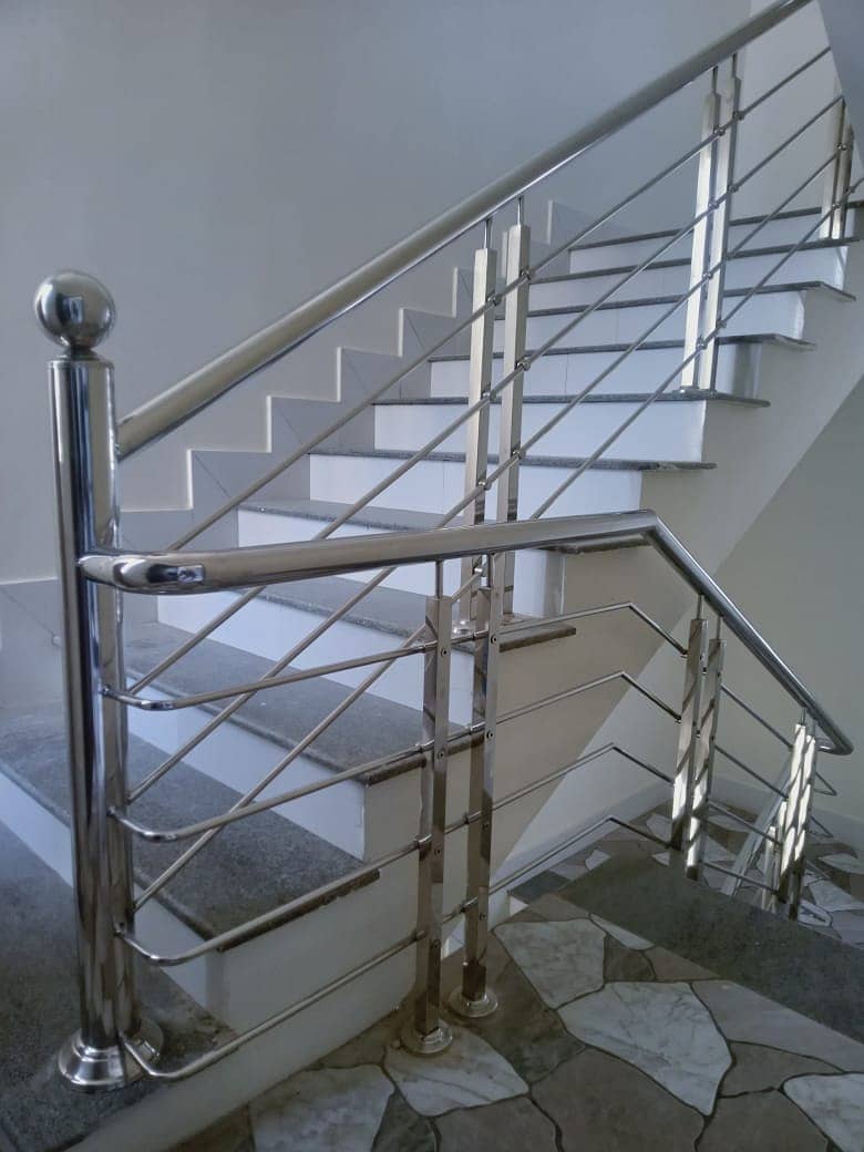 ss railing/glass railing/wood railing/decoration,Steel railing 5