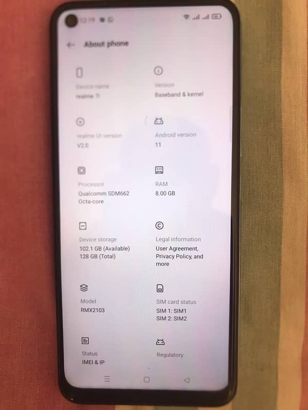 Realme 7i  8/128 3