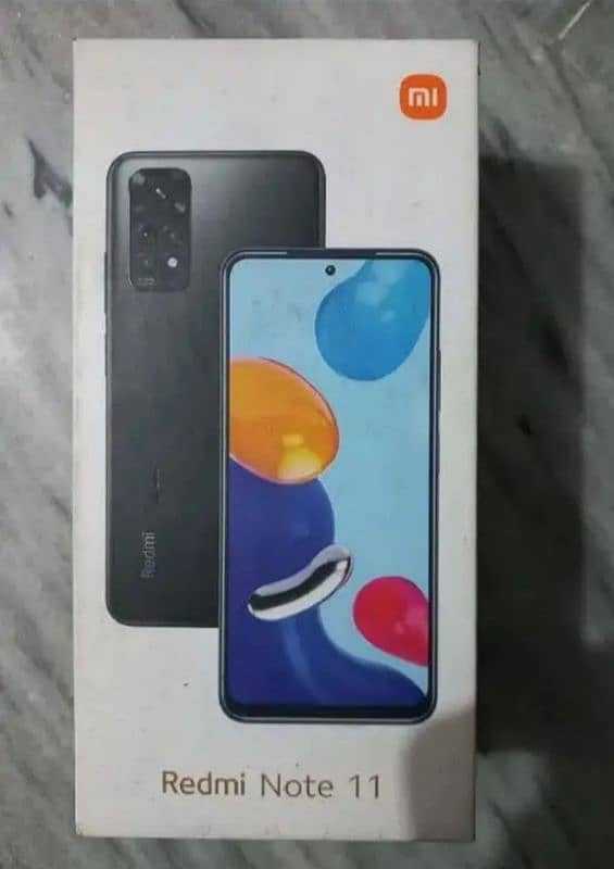 redmi note 11 6/128 with box 1