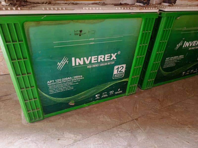 Knox krypton 5600-4kw with 2 inverex batteries 1