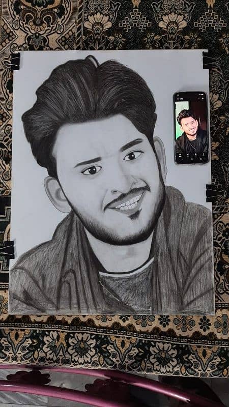 Full handmade Sketch photo potrait 2