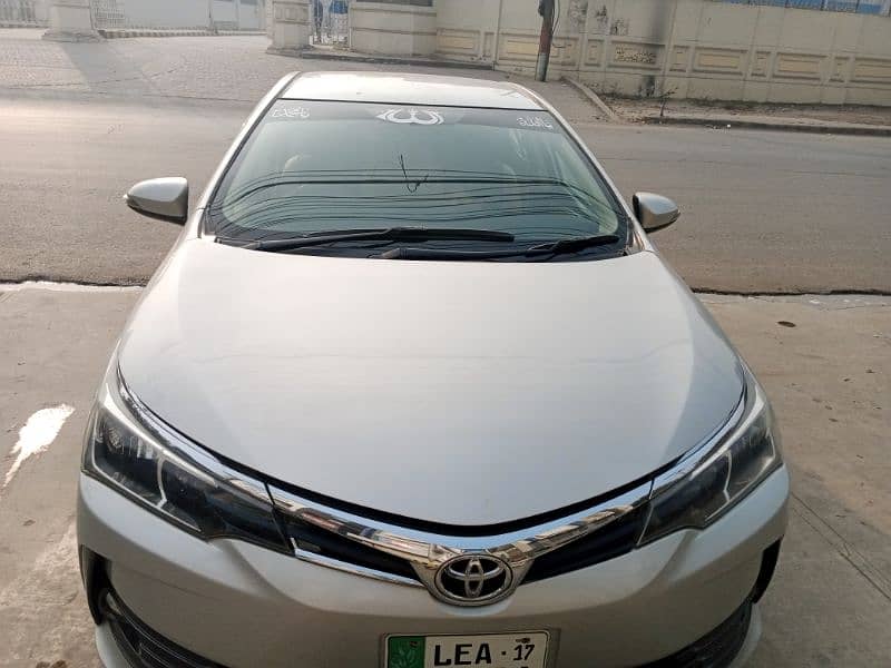 Toyota Corolla GLI 2017, Lahore registered, Family used car 0