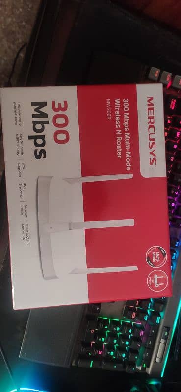 Mercusys MW306R 300MBPS WIFI Router 2 Years Warranty only 2 Weeks Used 0