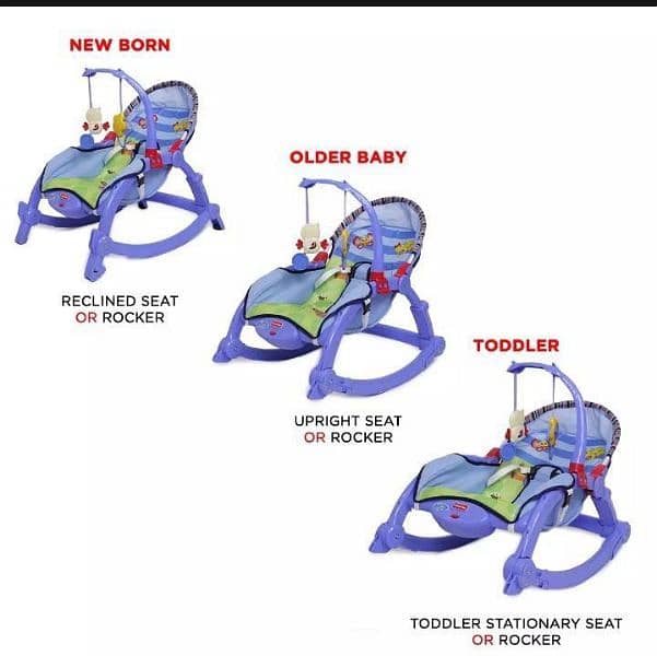 3in 1 portable infant bouncer seat 4