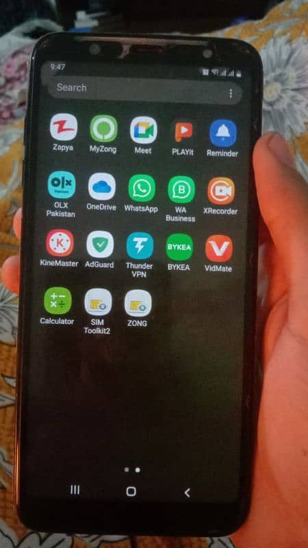 Samsung Galaxy a6plus for sale WhatsApp 03148042455 2