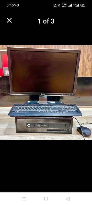 HP Branded pc with full setup core i5 4thgen 0