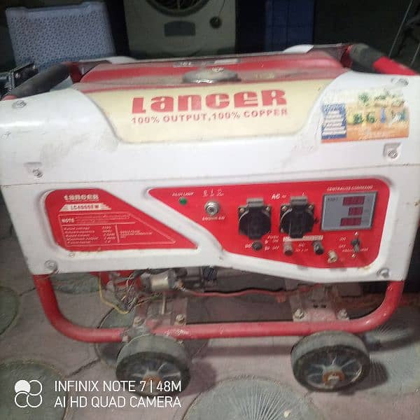 Working Generator 4000 watt, battery included 0