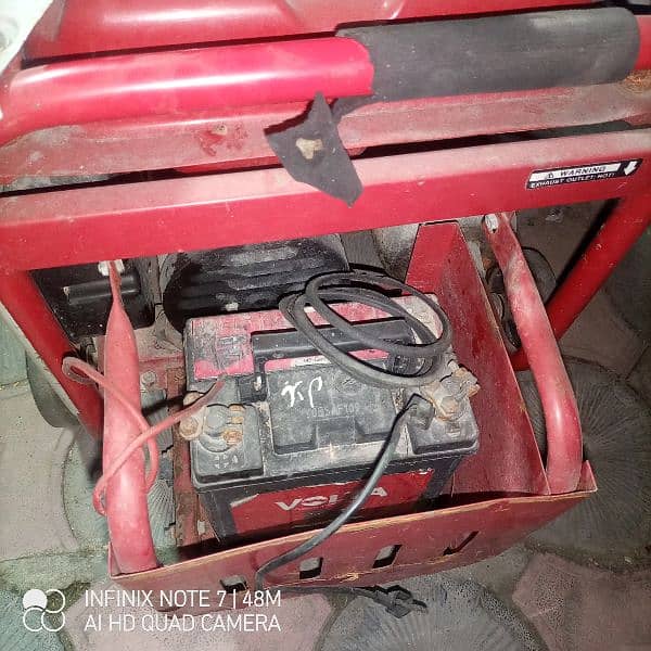 Working Generator 4000 watt, battery included 1