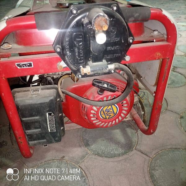 Working Generator 4000 watt, battery included 2