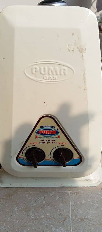 Puma Gas Heater Double Plate 2