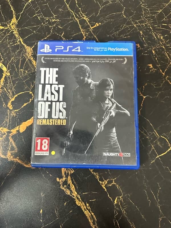 The last of us Remastered PS4 0