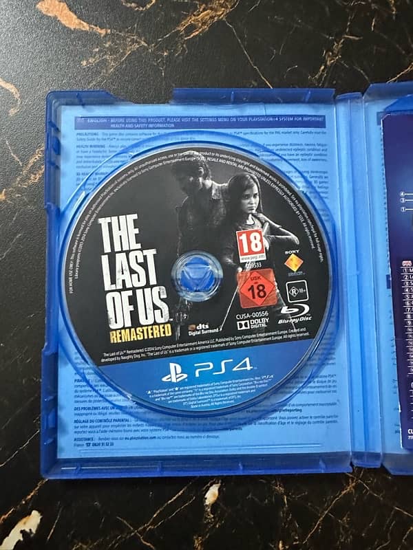 The last of us Remastered PS4 3