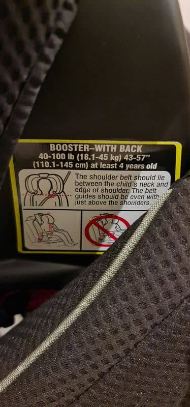 GRACO Car Seat ISO FIX compatible. 5