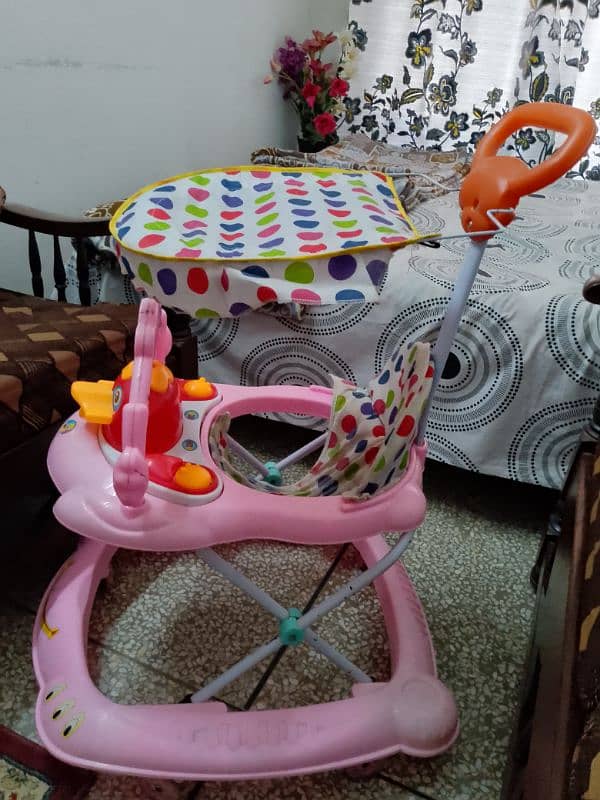 good condition baby walker 1