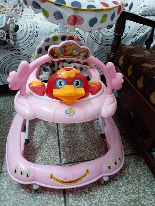 good condition baby walker 4