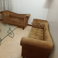 sofa set in excellent condition