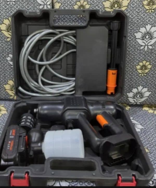 Portable Car Pressure Washer Set For Sale. . 1