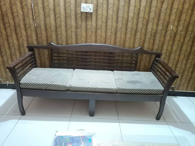 Wooden sofa set 1