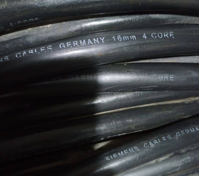 3 Phase Private Meter & 4 Core cable wire silver 1