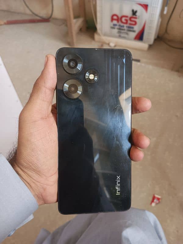 Infinix hot30 8+8+5 ram rom128 only mobile 0