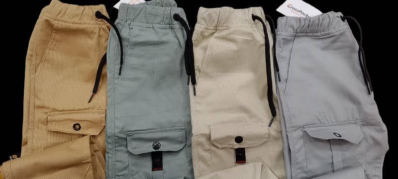 kids Cargo pants cotton premium quality 2