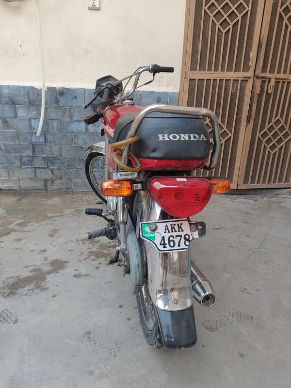 Honda CD 70 2011 Model Attock Register 1