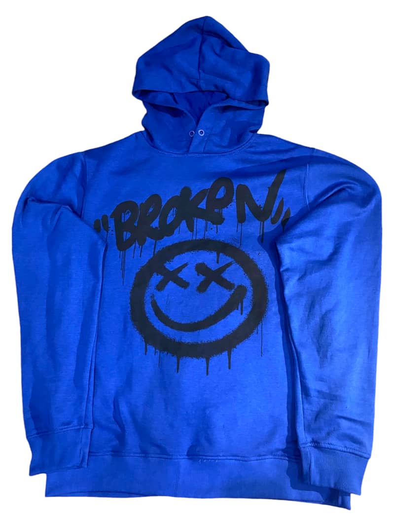 Hoodie for men| Blue stylish hoodie for men 0