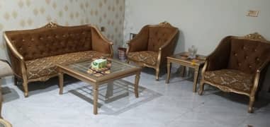 5 Seater Sofa Set for Sale - Almost New Condition