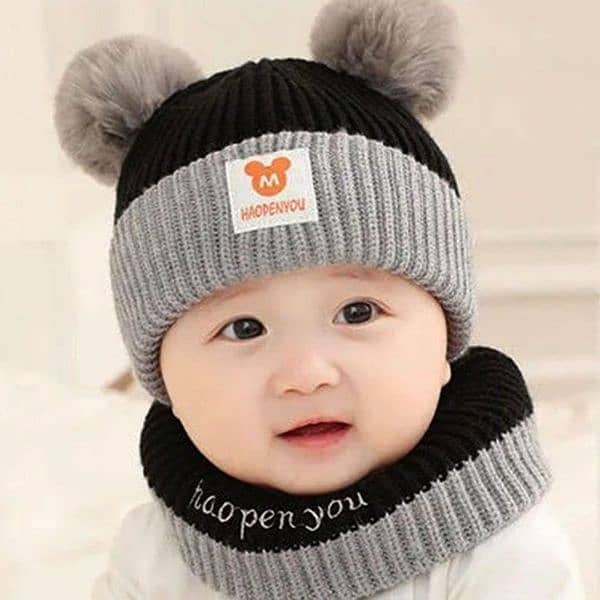 casual kid's wool cap 0