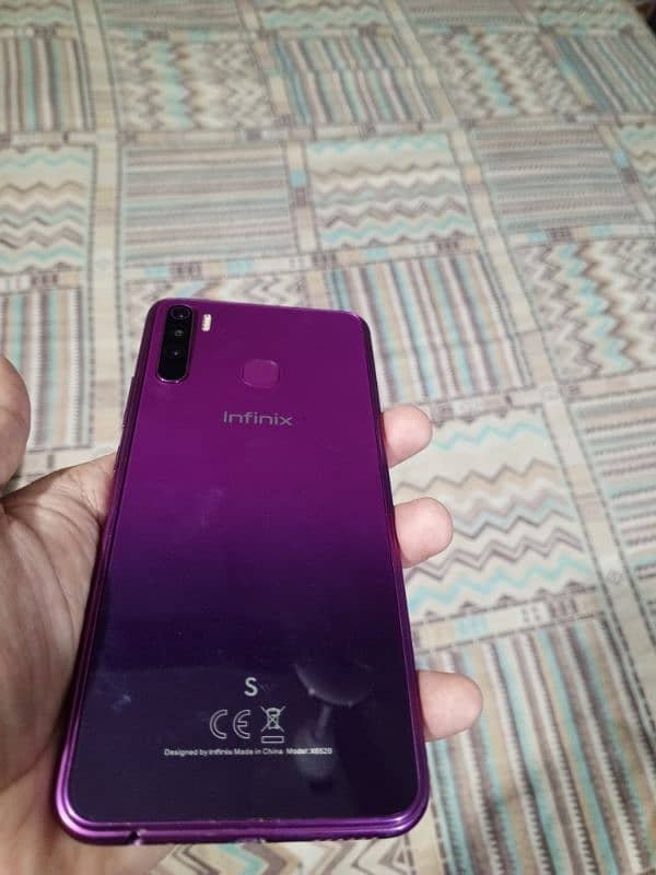 Infinix s5 4 64 gb with genuine box charger 0