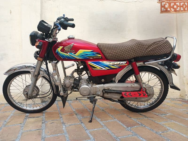 Honda 70 2021 model swabi number 1