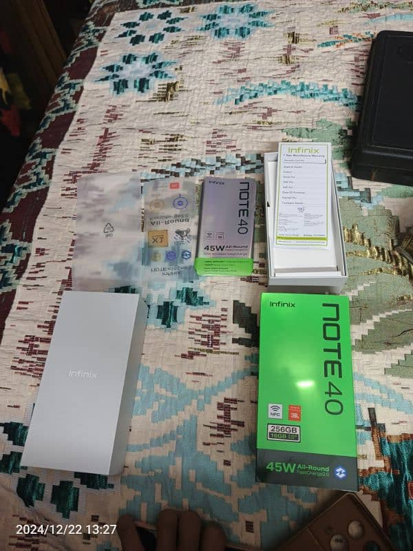 infinix note 40 for sale in excellent condition 16