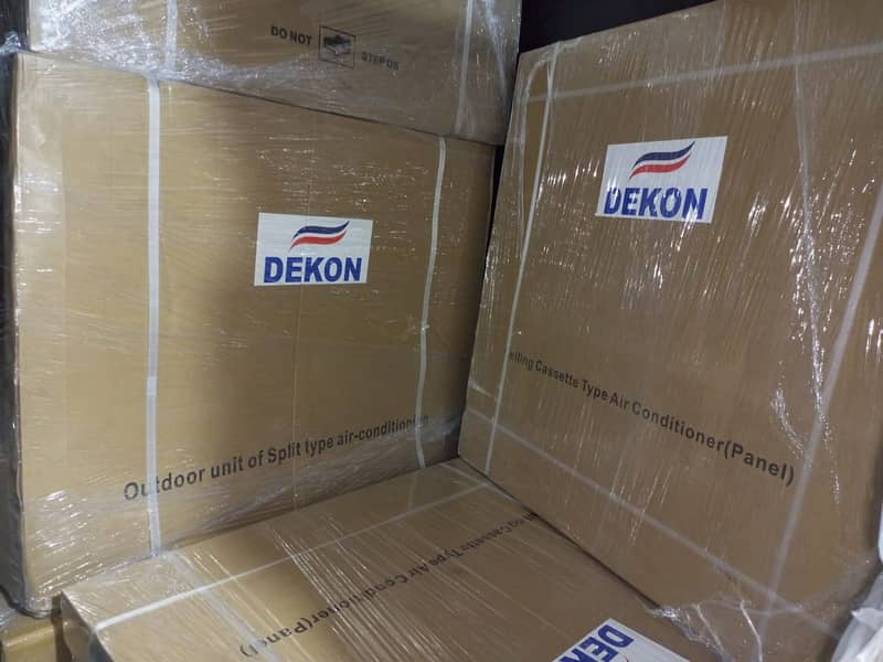 Dekon 4-way Cassette unit with T3 compressor Heat & Cool DC Inveter 1